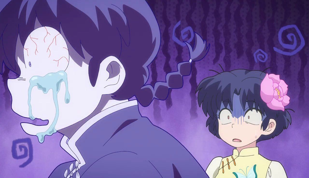 Ranma and Akane as seen in the most recent episode of the series (Image via MAPPA).