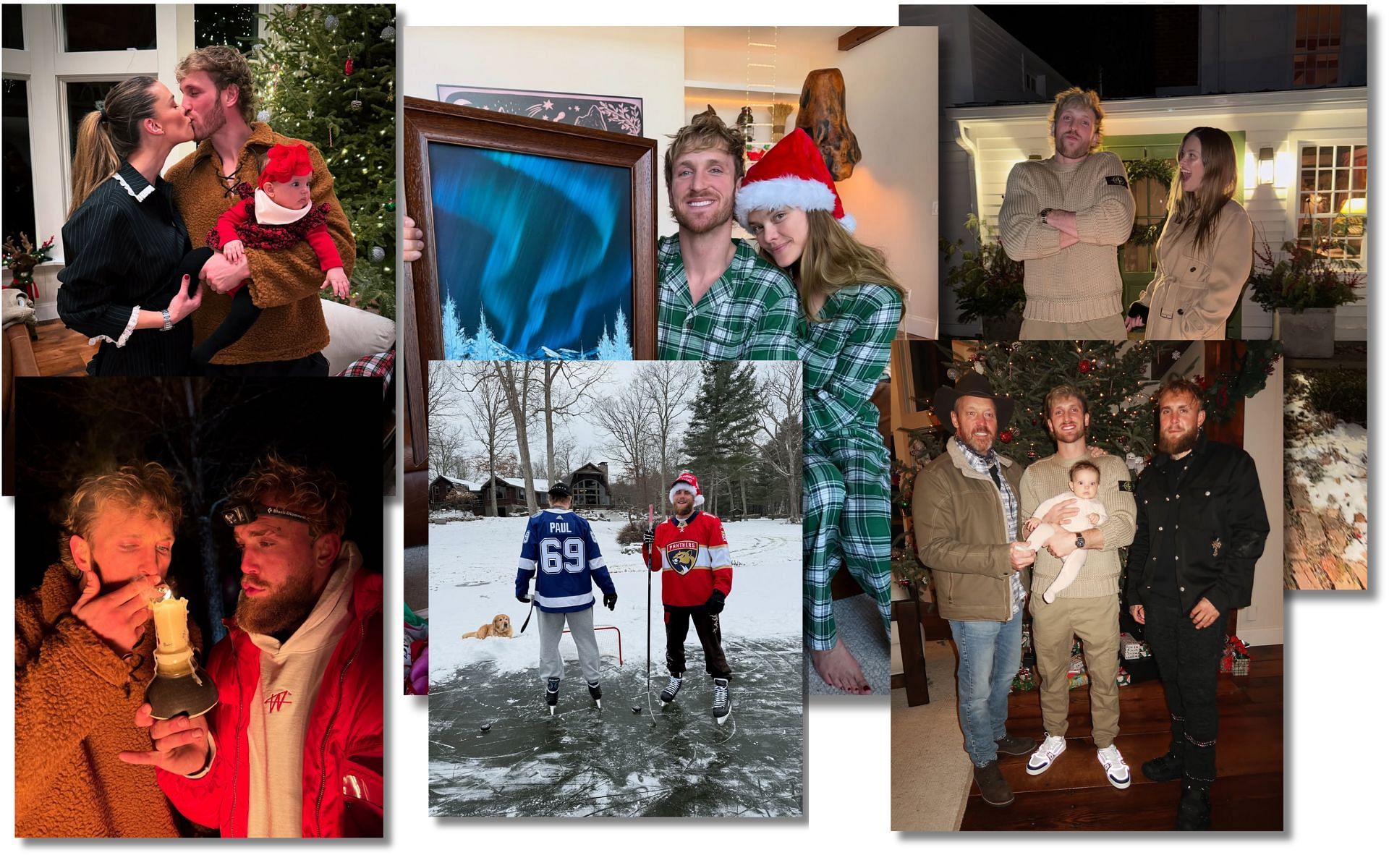 Logan Paul shared holiday pictures with family. [Image courtesy: @loganpaul via Instagram]