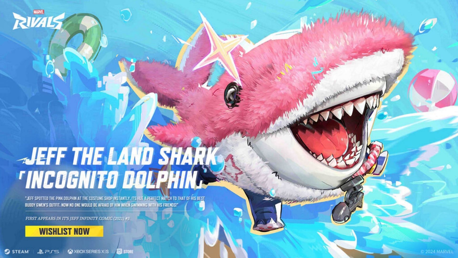 Jeff the Land Shark in Marvel Rivals (Image via NetEase Games)