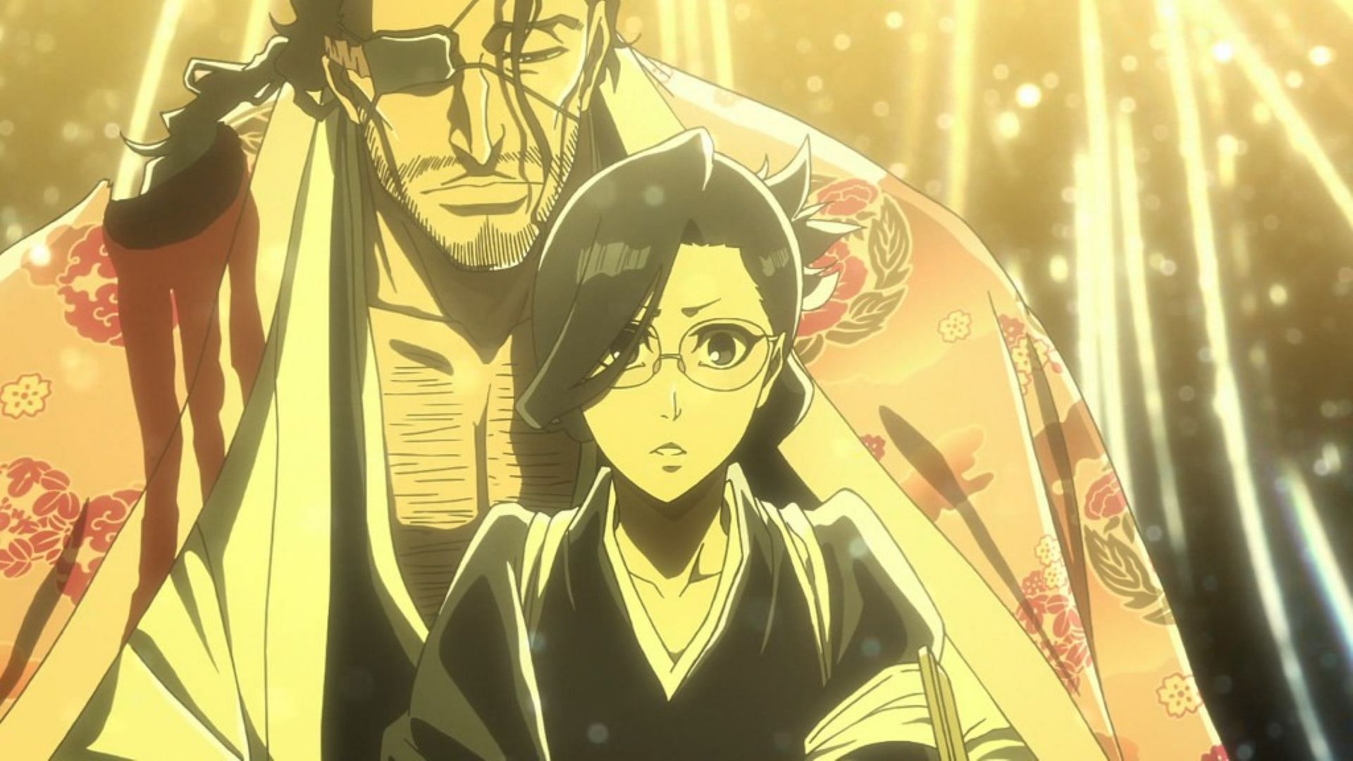 Shunsui and Nanao in the episode (Image via Pierrot Films)