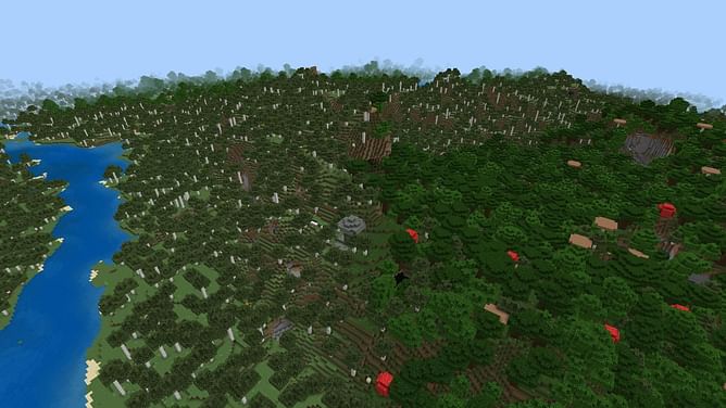 Minecraft player traveled 16,000 blocks to find one pale oak tree