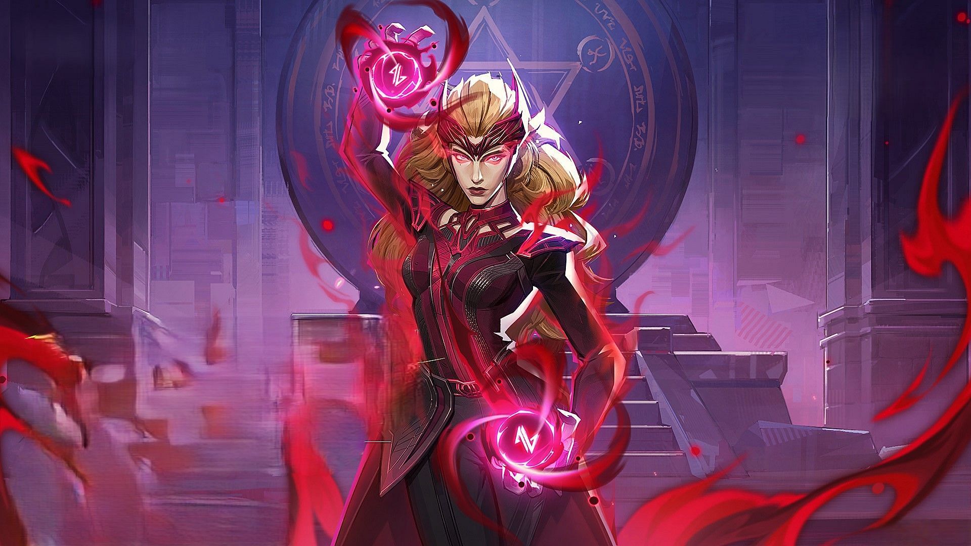 Scarlet Witch from Marvel Rivals (Image via NetEase Games)