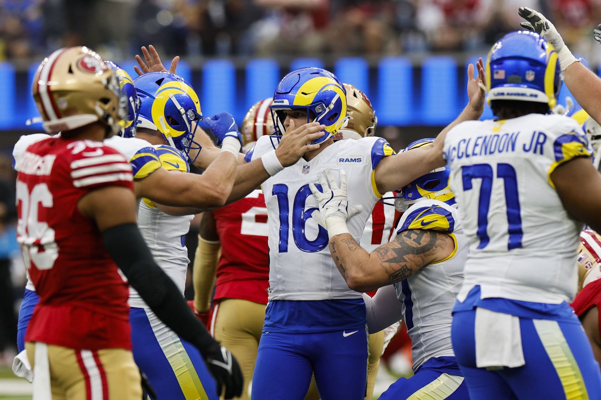 San Francisco 49ers v Los Angeles Rams - Source: Getty