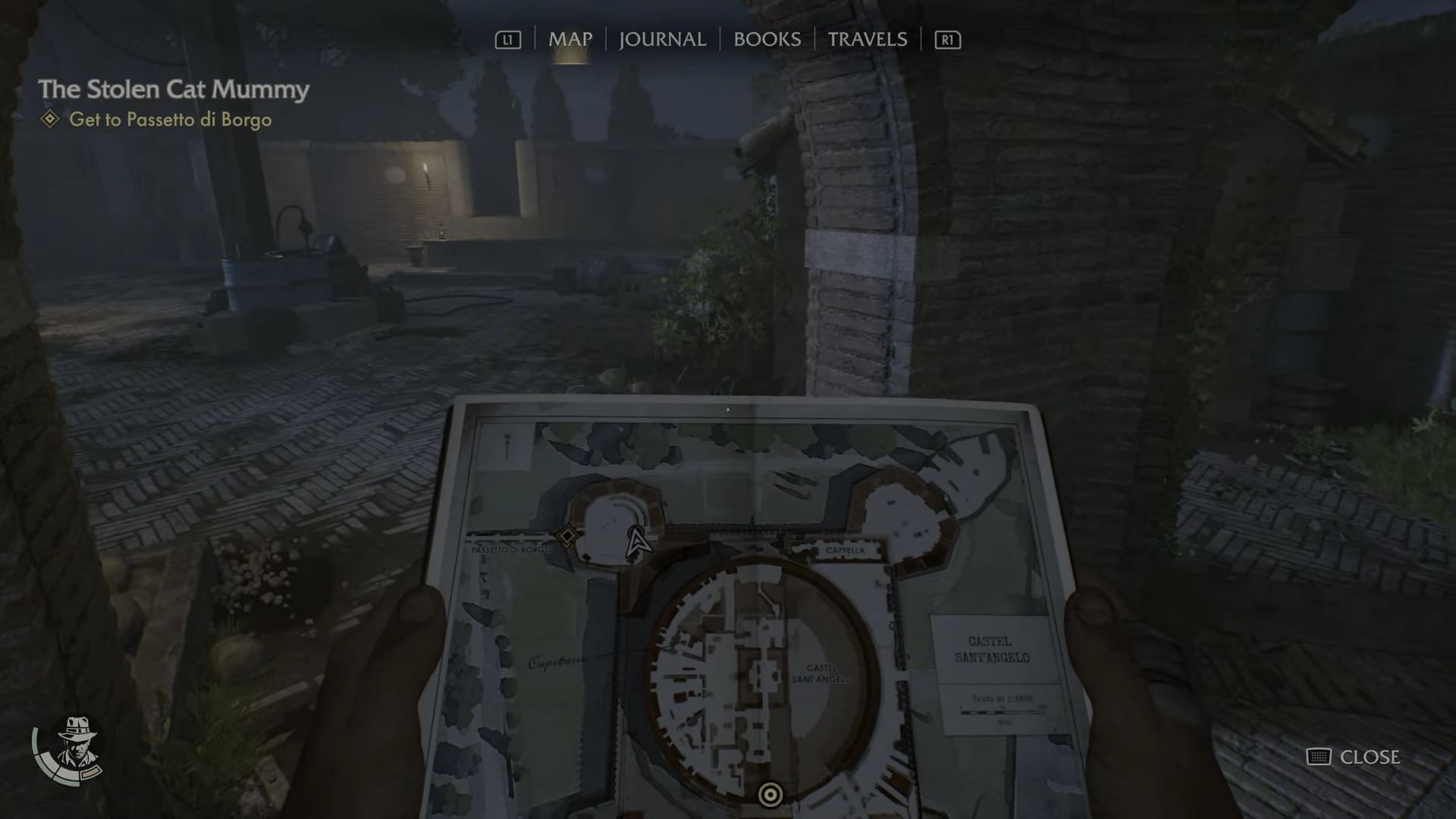 Check the objective locations using the map (Image via Bethesda Softworks)