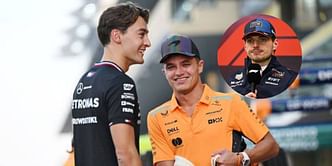 Lando Norris shares cheeky reference to the Max Verstappen-George Russell feud in his post about the driver's dinner