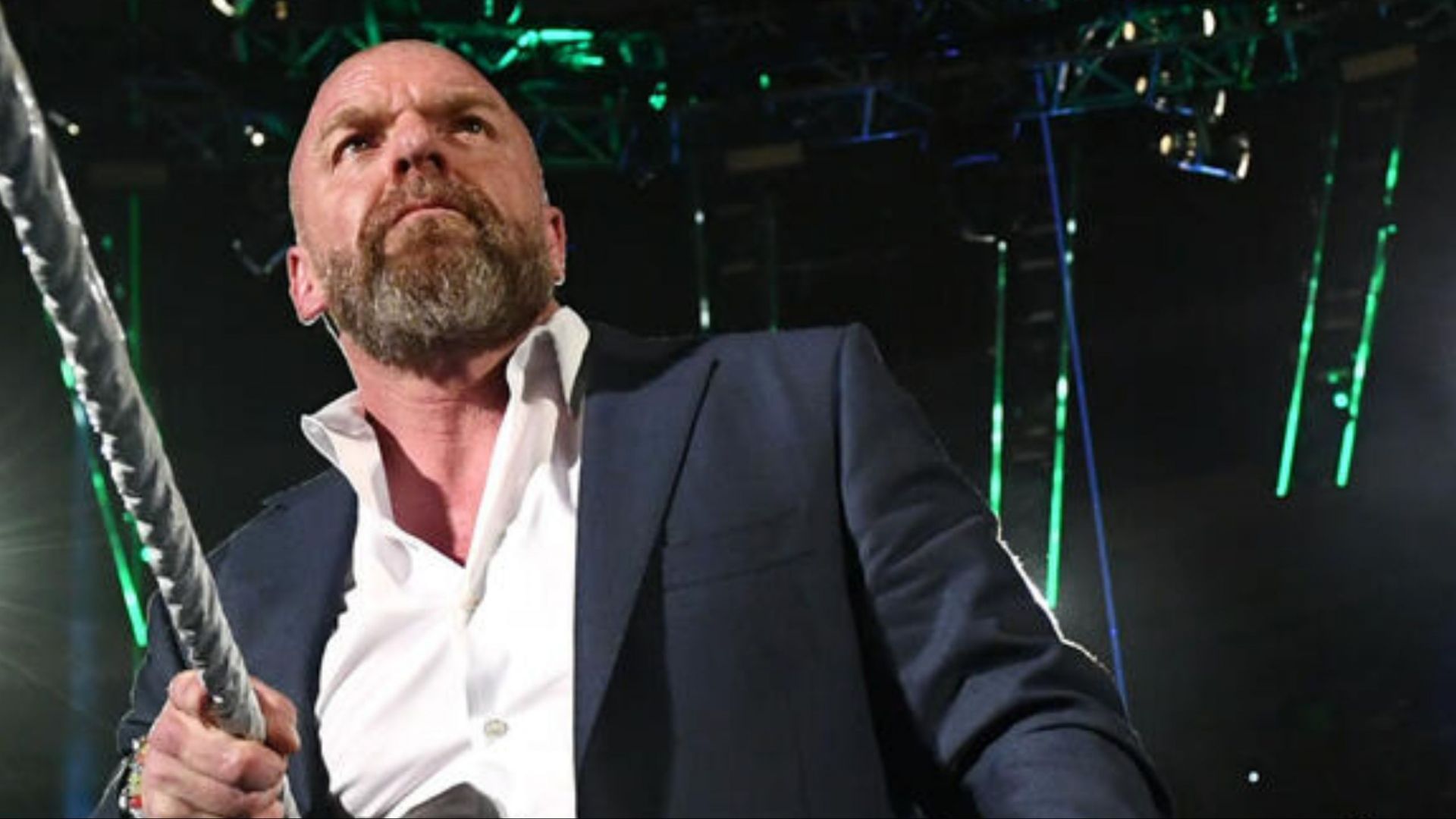 Triple H on Monday Night RAW (Photo credit: WWE.com)