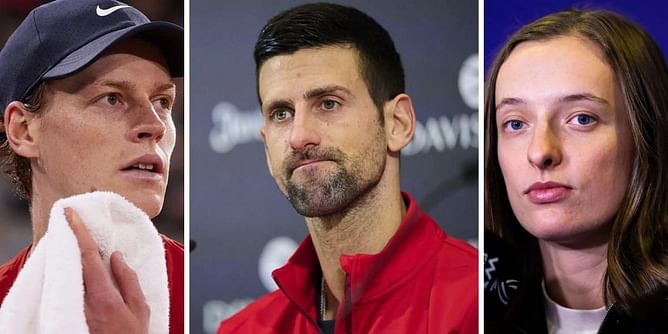 Novak Djokovic makes frustration clear after being "kept in dark" about Jannik Sinner, Iga Swiatek doping cases