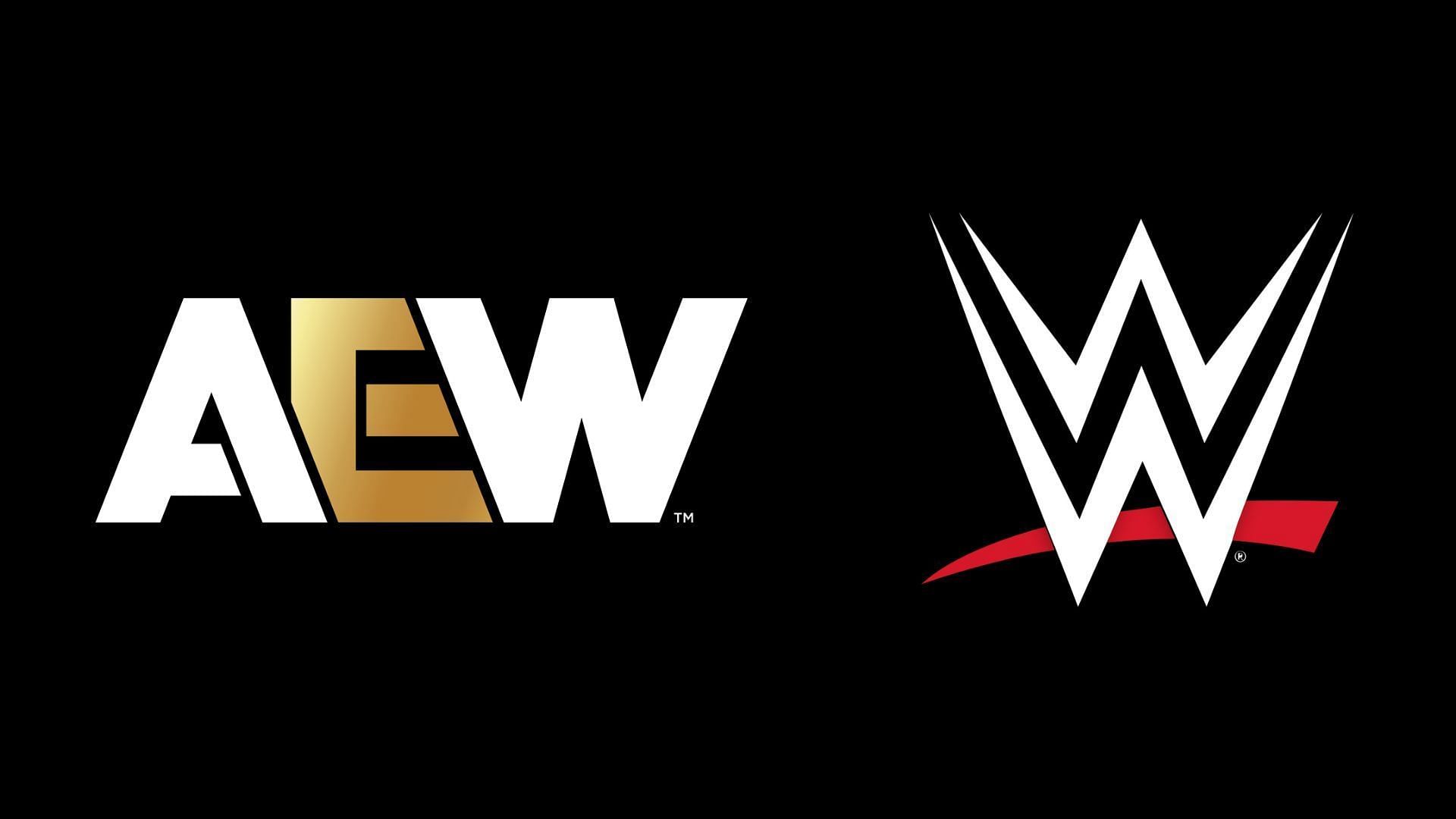 AEW and WWE are mega-players in the wrestling industry [photo: allelitewrestling.com and WWE Official social media platforms]