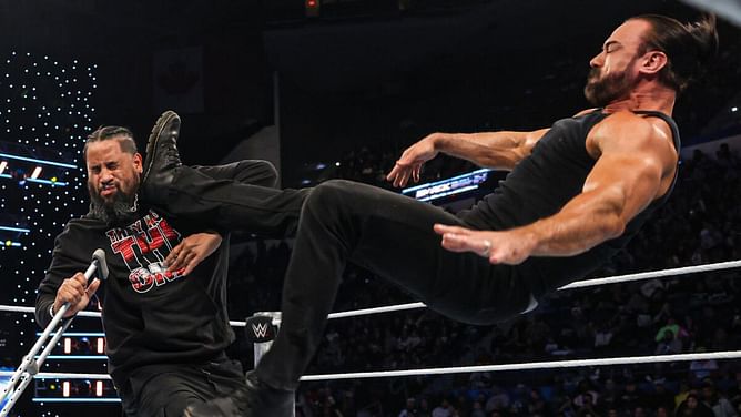 Jimmy Uso seemingly teases a huge move after being taken out by Drew McIntyre on SmackDown; sends a message