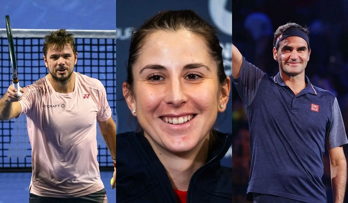 Stan Wawrinka, Belinda Bencic, and Roger Federer- Source: Getty