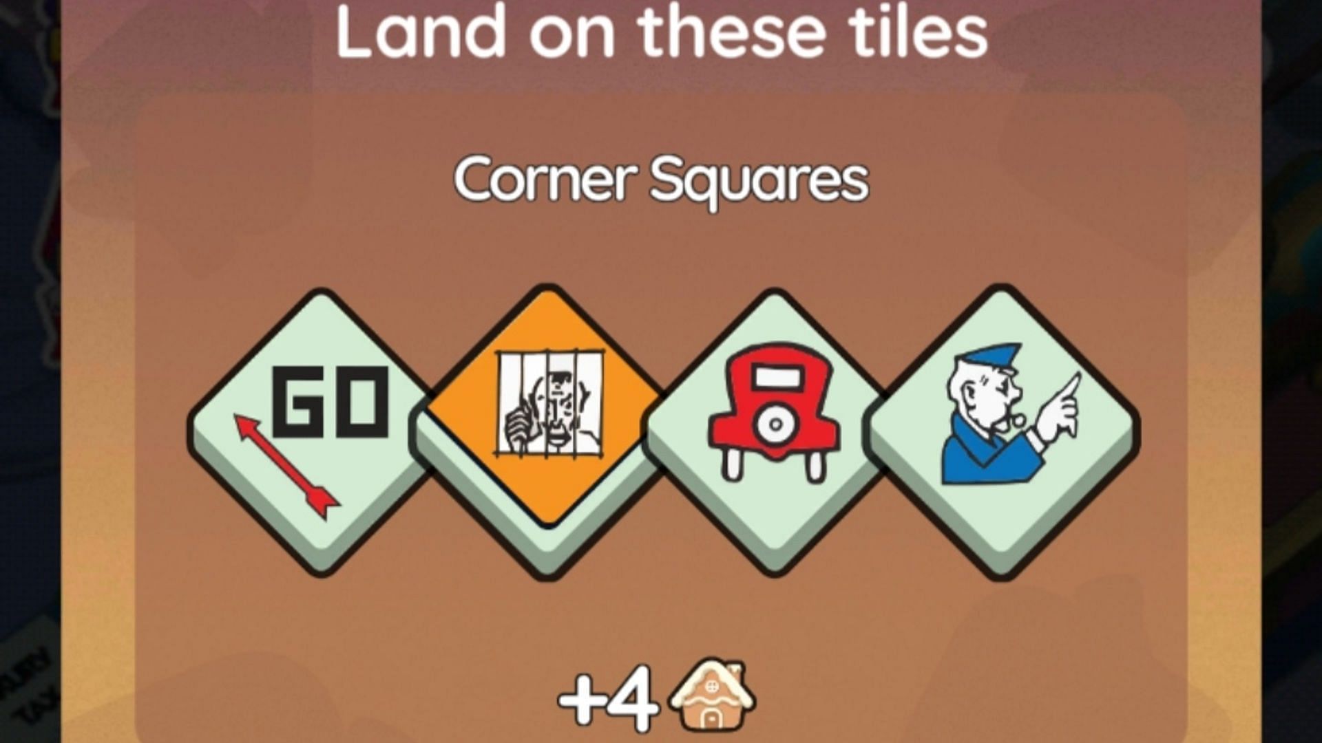 Land on these tiles to earn points (Image via Scopely)