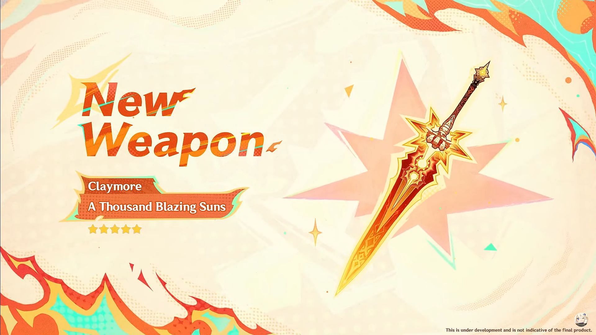 Mavuika&#039;s signature weapon (Image via HoYoverse)