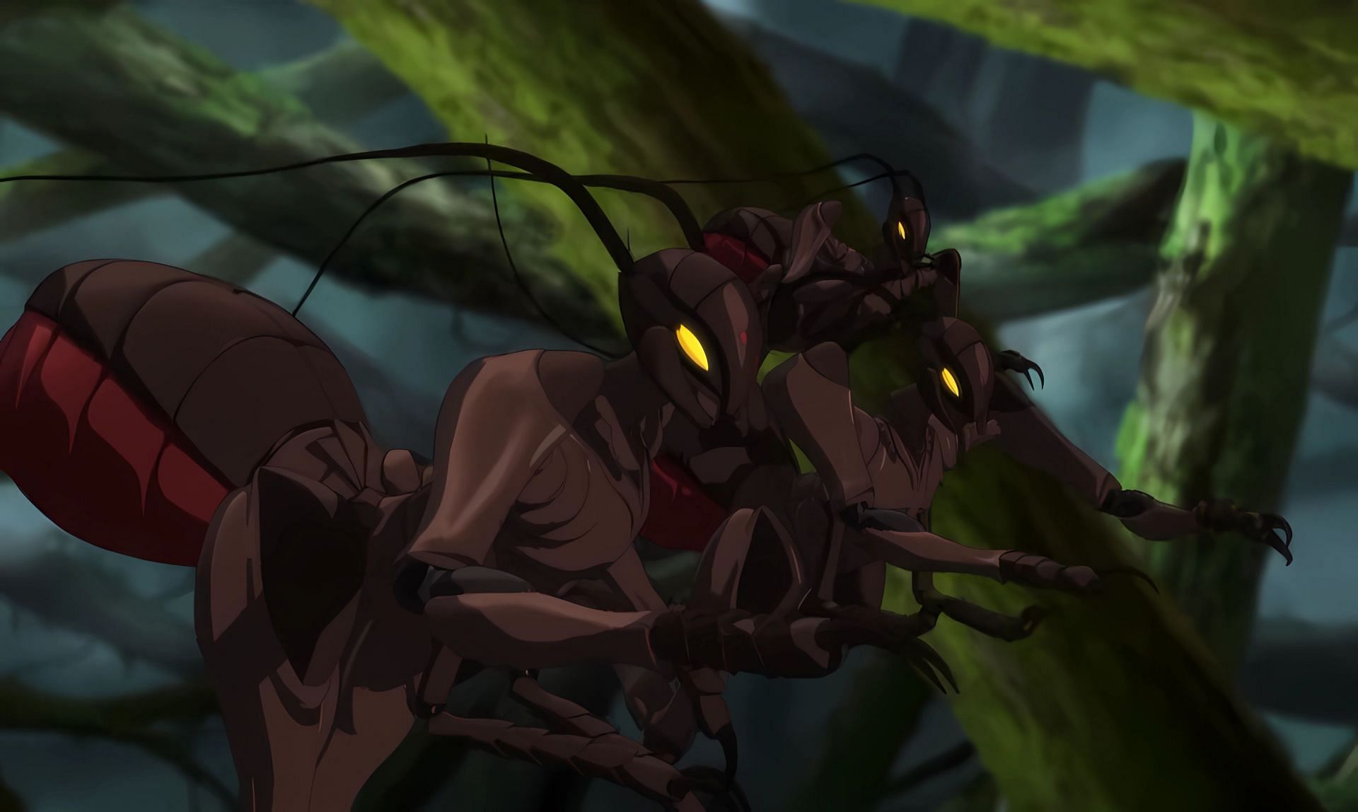 The cockroach soldiers as seen in the anime (Image via asread)