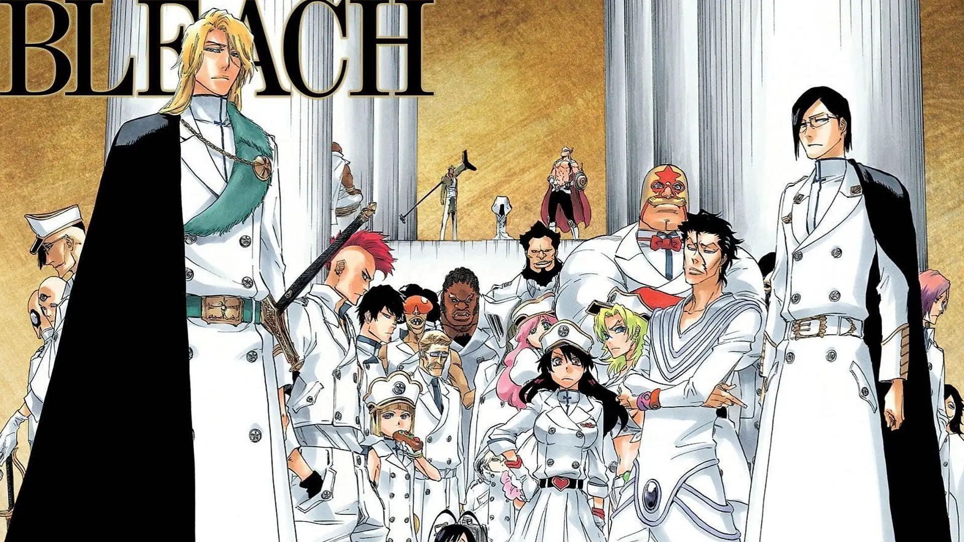 Yhwach&#039;s Sternritter army (Image via Shueisha)