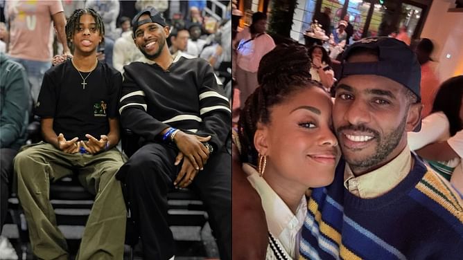 Chris Paul's wife Jada Paul gets emotional after seeing son Chris Paul II and Matt Barnes' son face off in major tournament