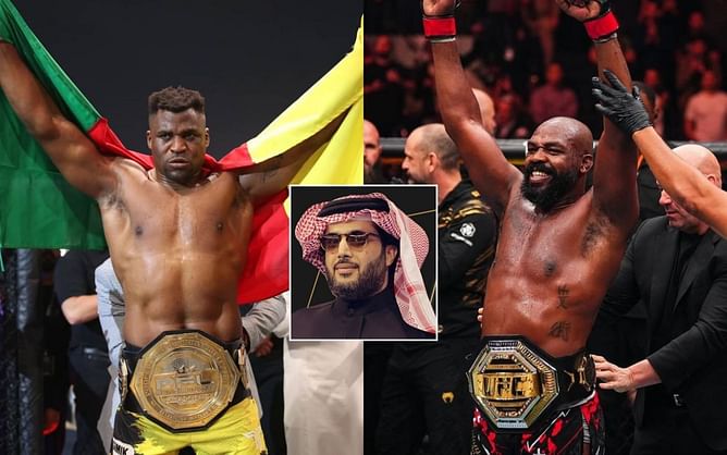 Turki Alalshikh drops hint about potential Francis Ngannou vs Jon Jones fight: "We need to send Dana White to the moon"