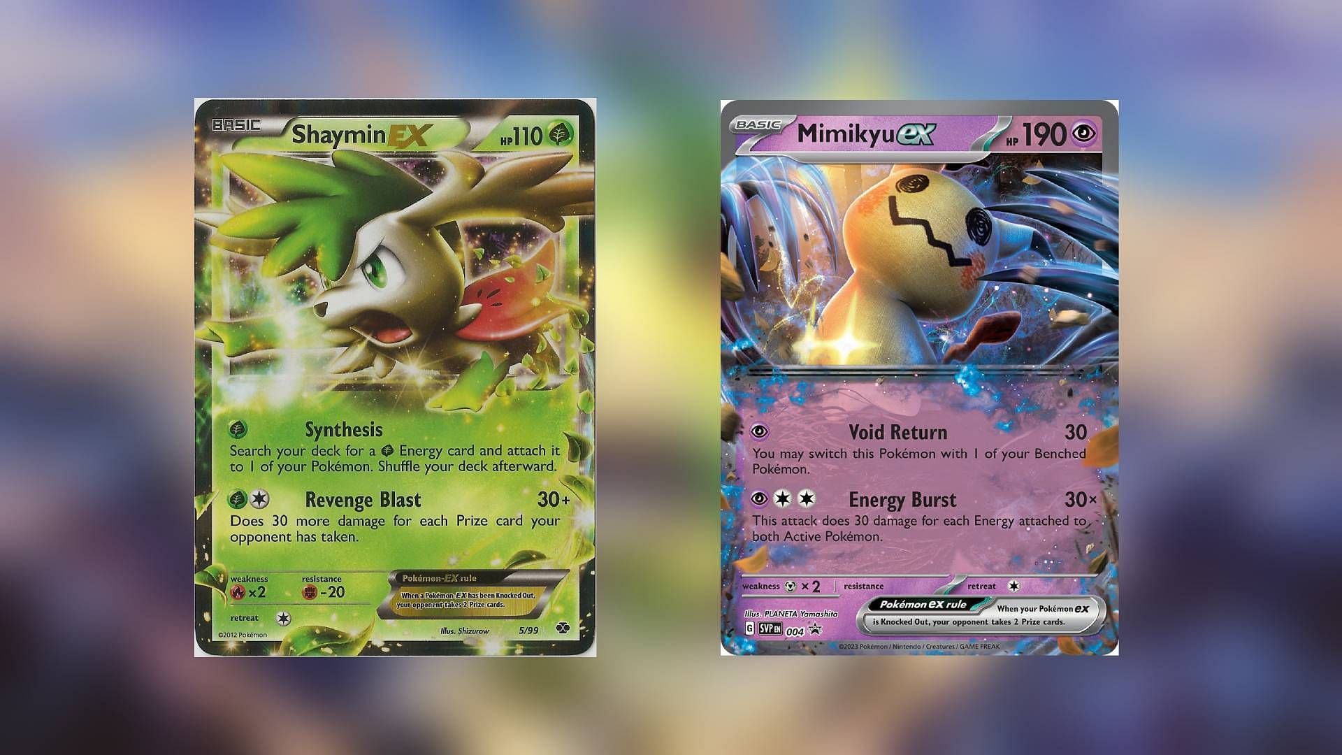 EX and ex cards are typically rather bland, with most of the focus for these variants being on the Hyper Rares for the expansion (Image via The Pokemon Company)