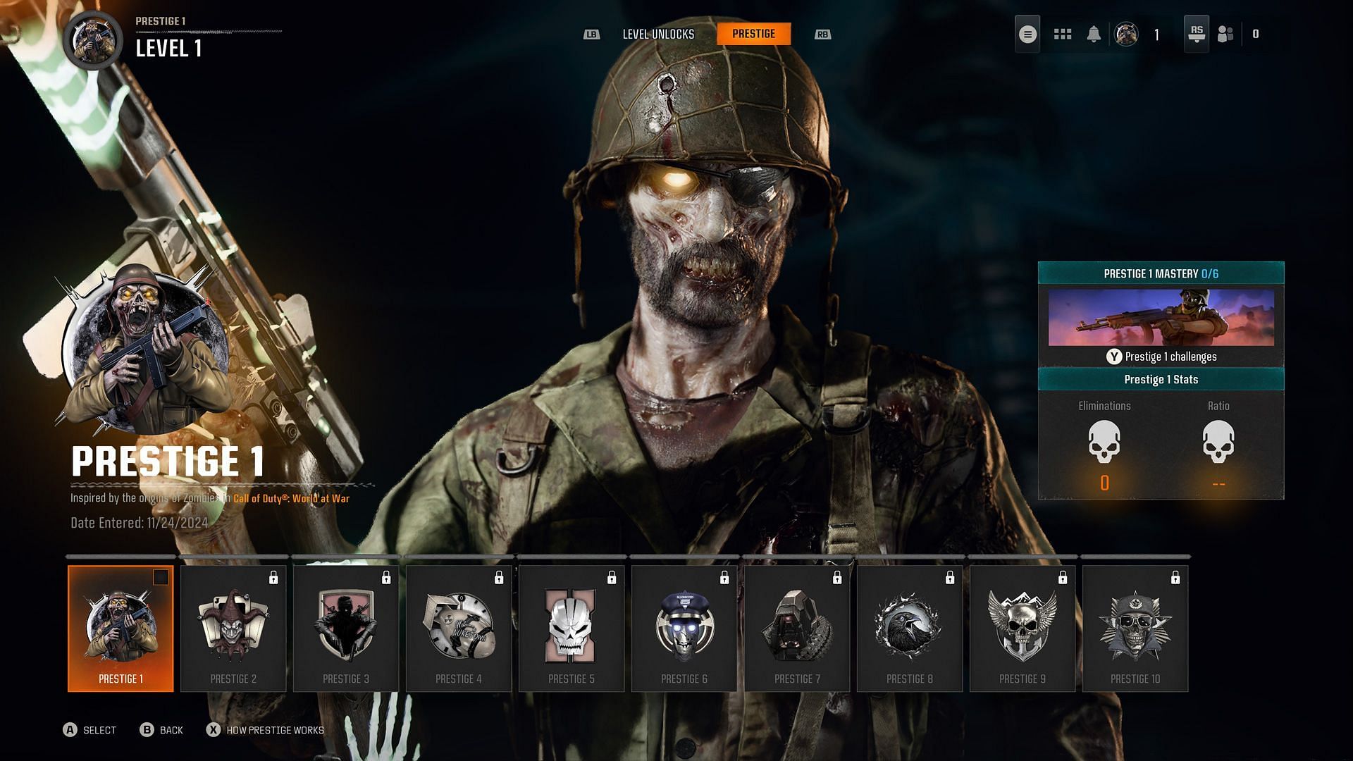 Black Ops 6 Prestige Master level 1000 rewards revealed