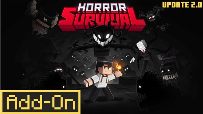 Minecraft Horror Survival 2.0 add-on guide