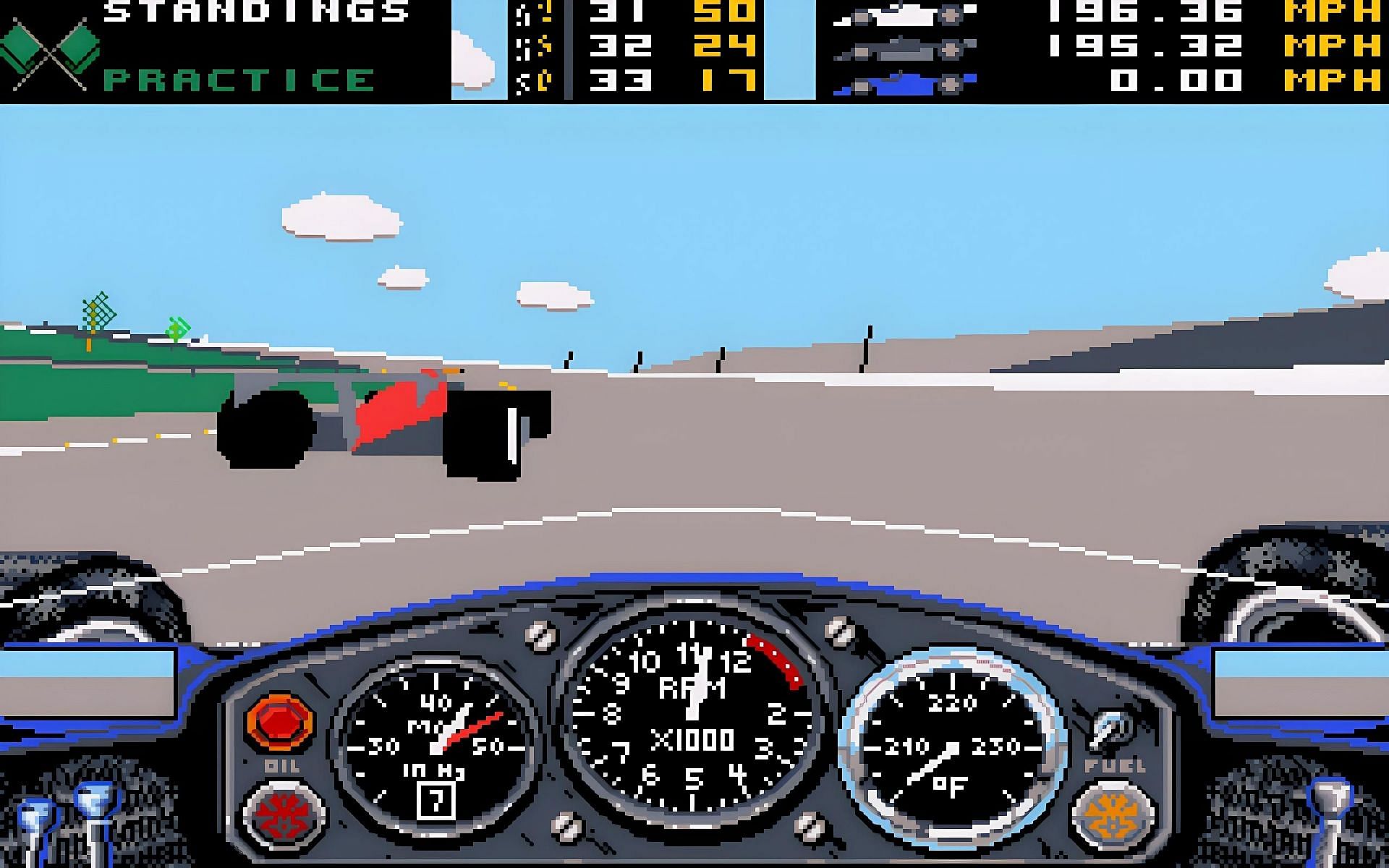 An in-game visual from Indianapolis 500: The Simulation - Source: thekingofgrabs.com