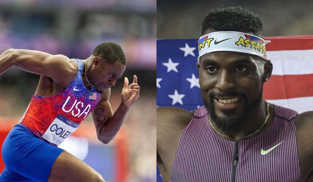 Christian Coleman and Kenny Bednarek - Source: Getty