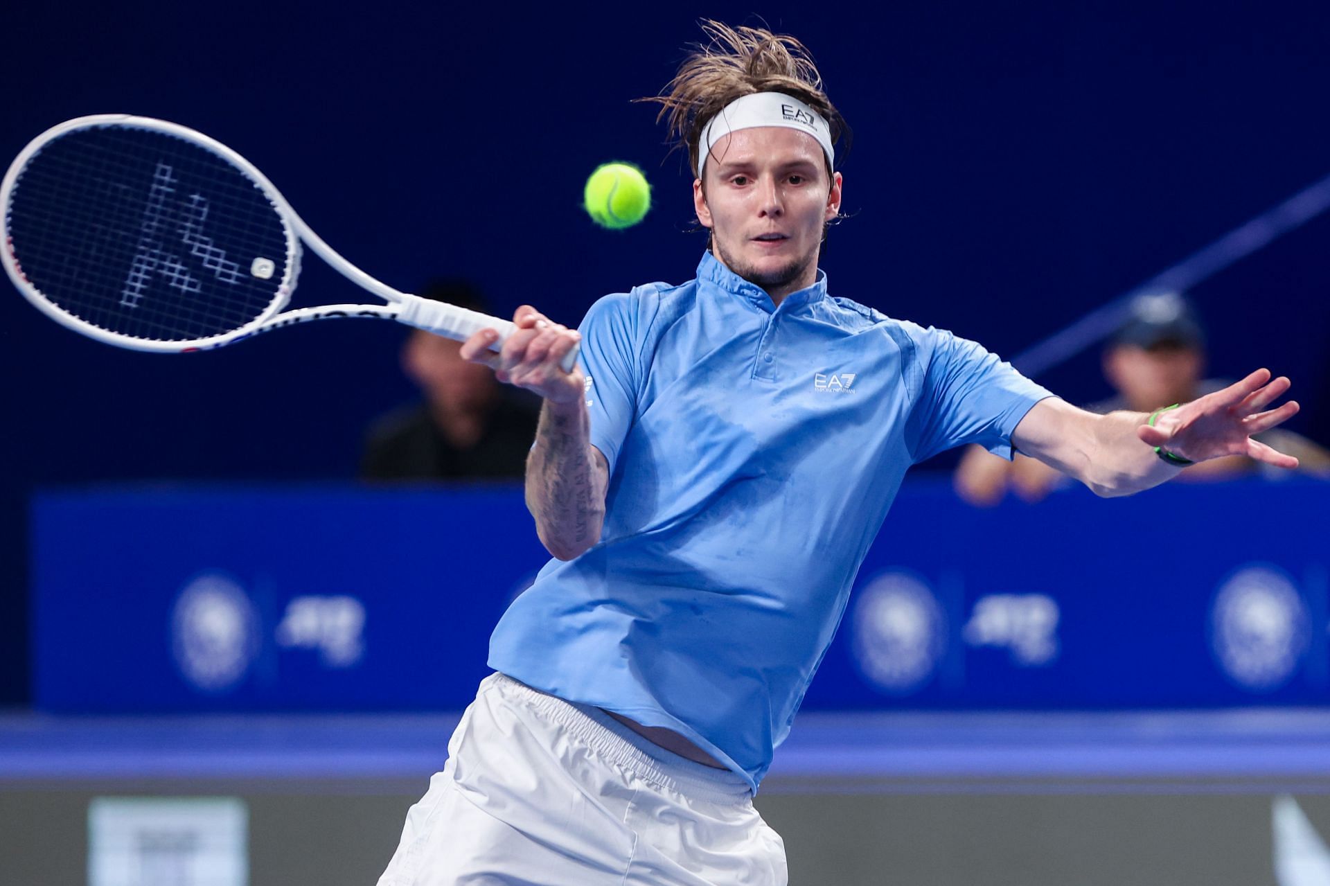 Alexander Bublik at the 2024 Chengdu Open [Image Source: Getty Images]