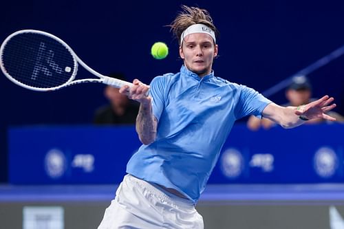 Alexander Bublik at the 2024 Chengdu Open [Image Source: Getty Images]