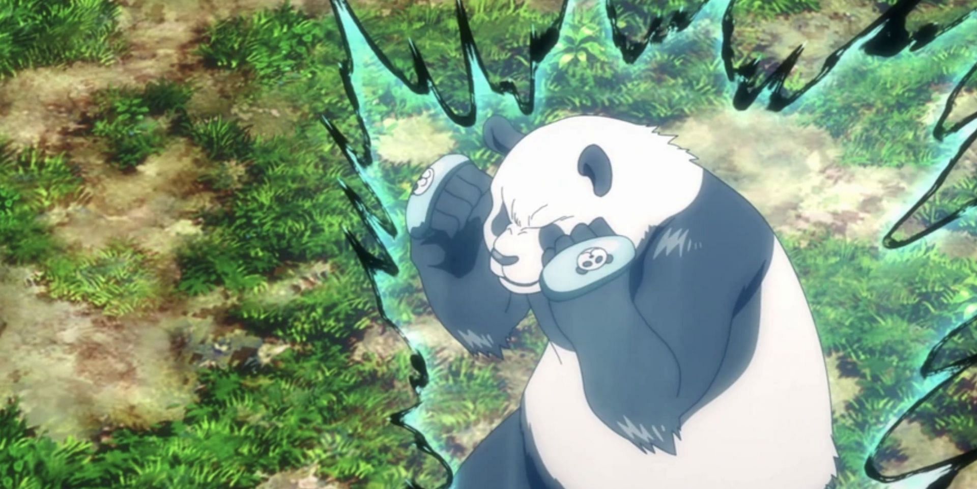 Panda as seen in anime (Image via MAPPA)