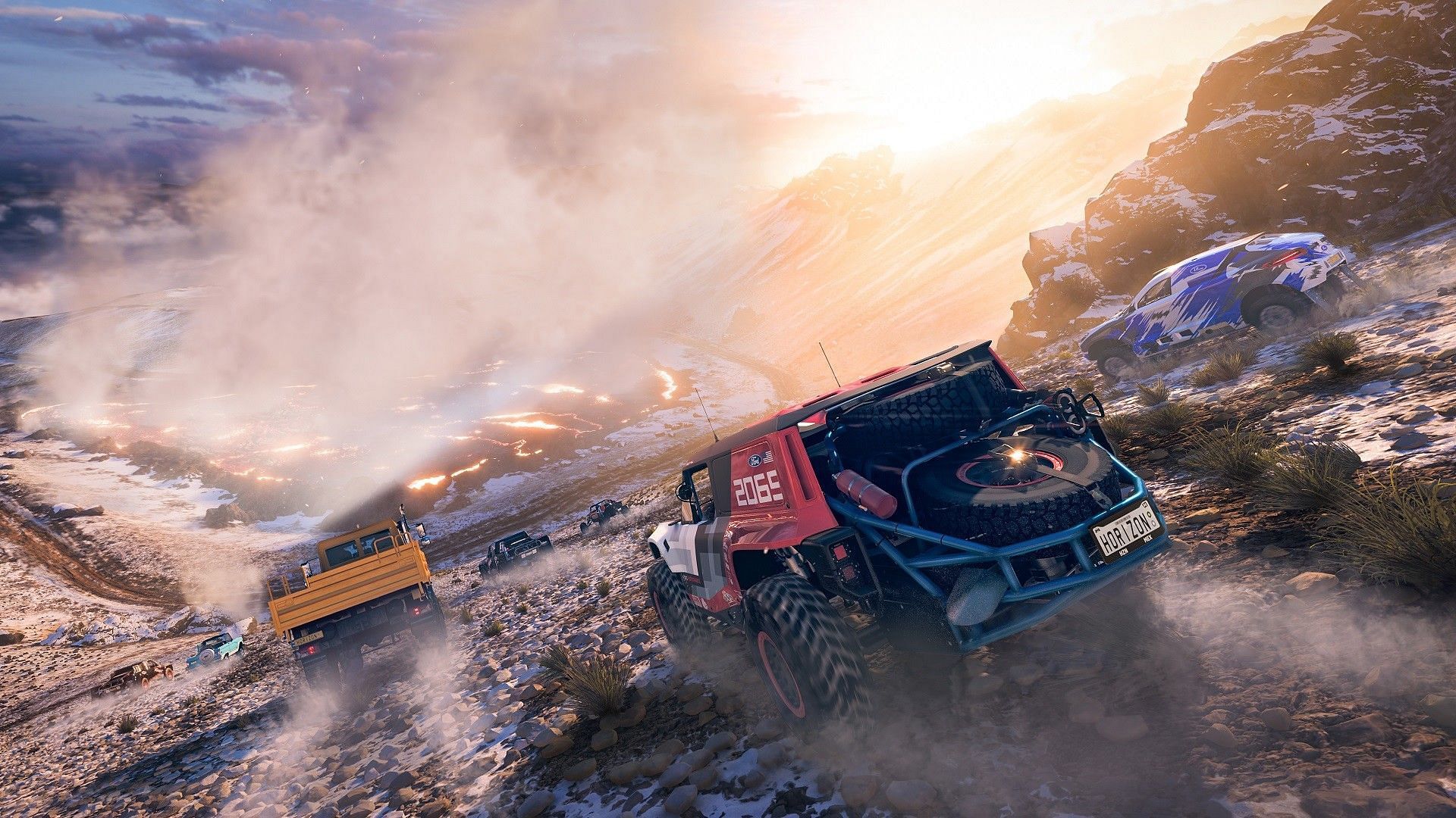 Forza Horizon 5 is one of the best co-op game deals this Steam Winter Sale 2024 (Image via Xbox Game Studios)