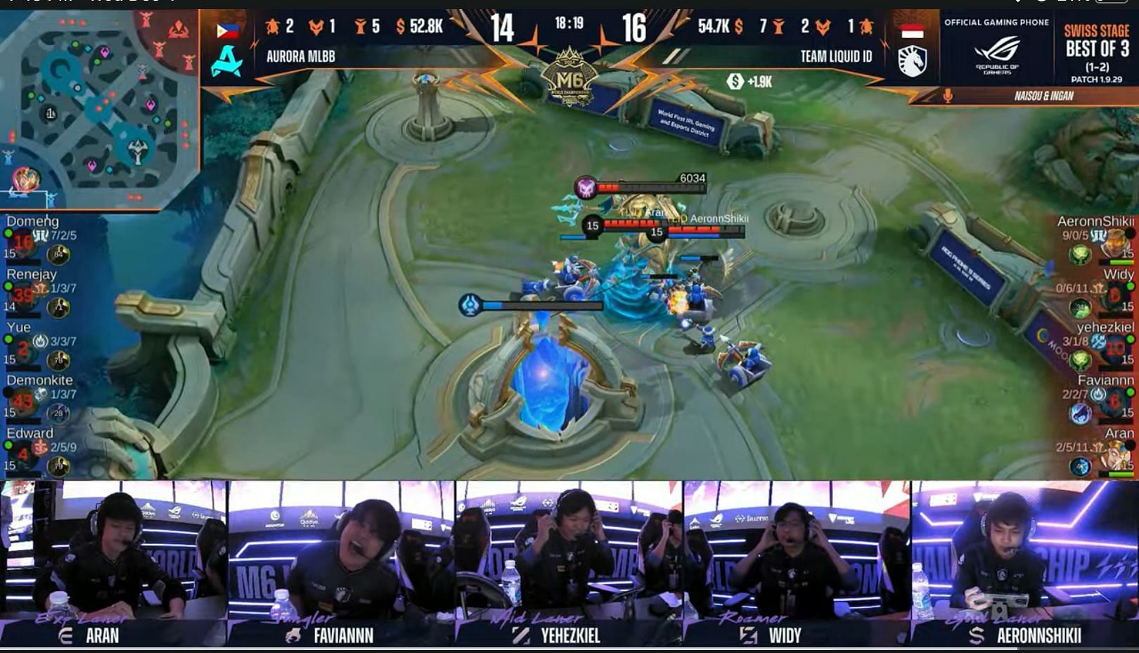 Team Liquid bounced back in Round 4 of M6 World Championship Swiss Stage (Image via YouTube/MLBB Esports)