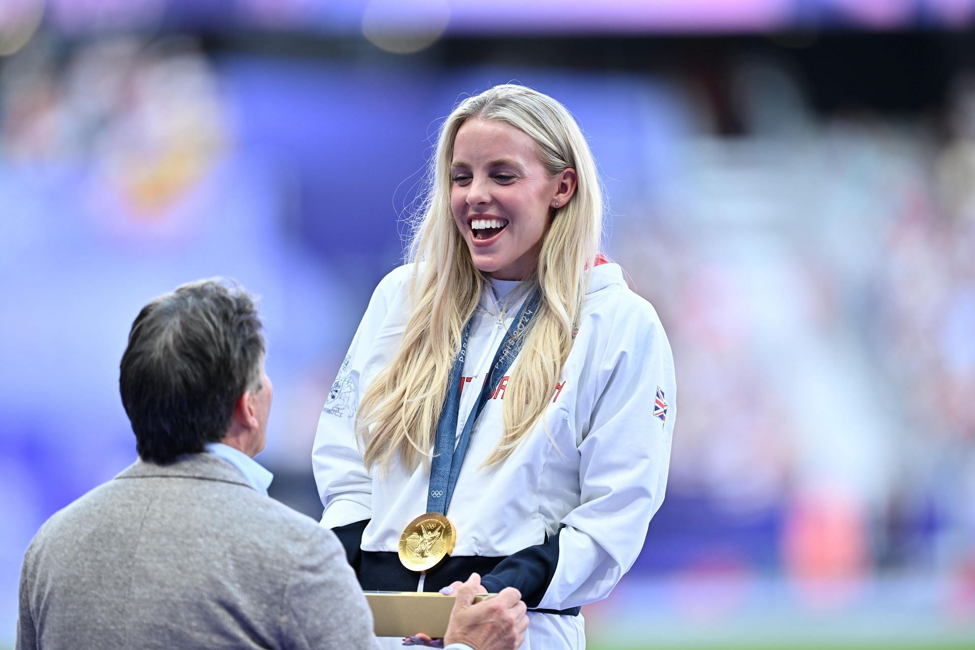 Keely Hodgkinson at Olympic Games Paris 2024 - Source: Getty