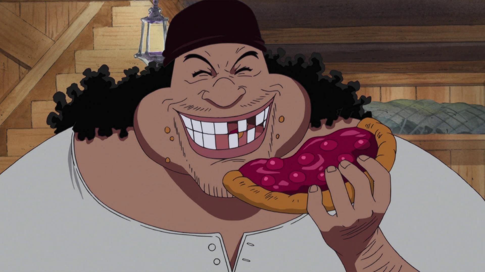 Teach "Blackbeard" in One Piece (Image via Toei Animation)