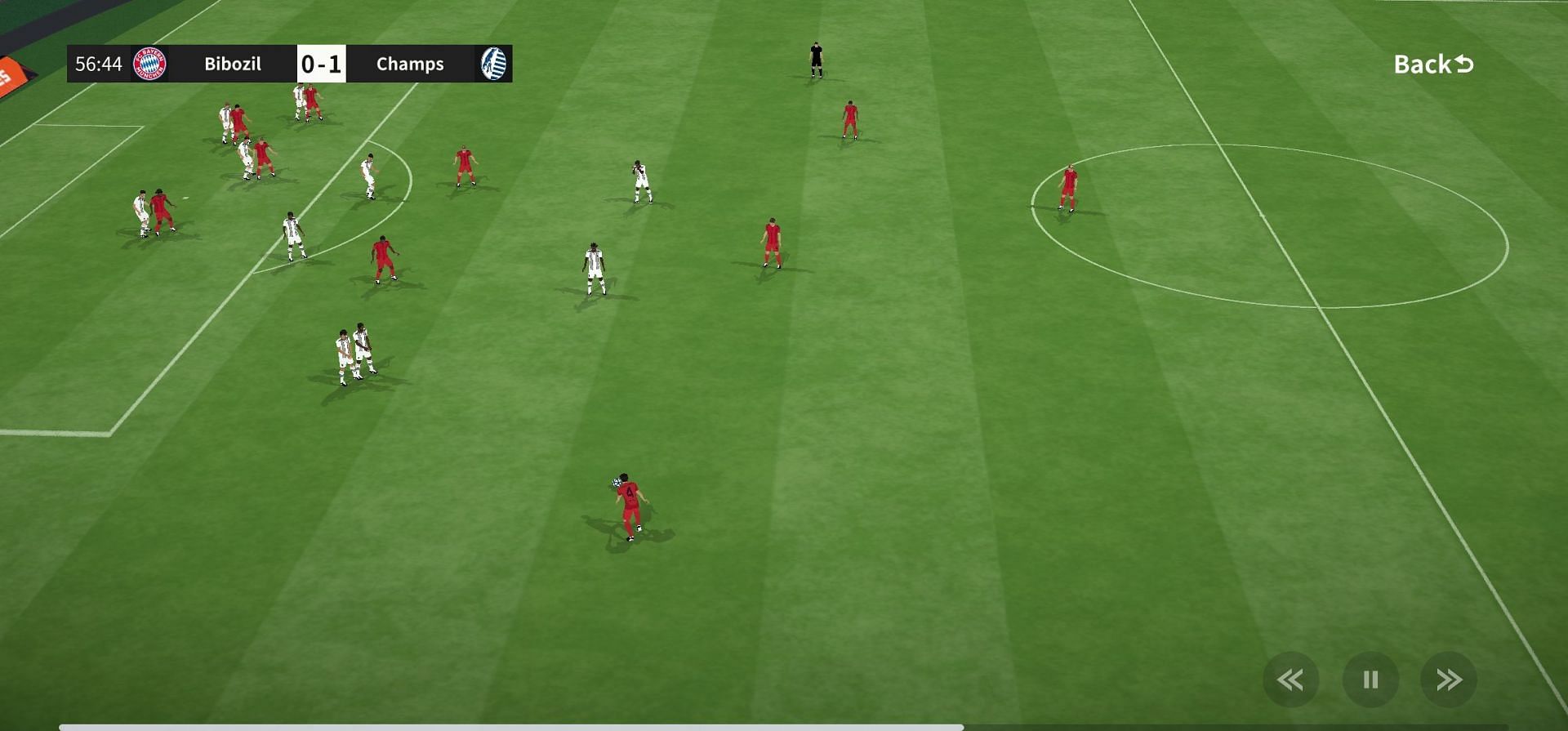 EA FC Empires&#039; in-match gameplay (Image via EA Sports)