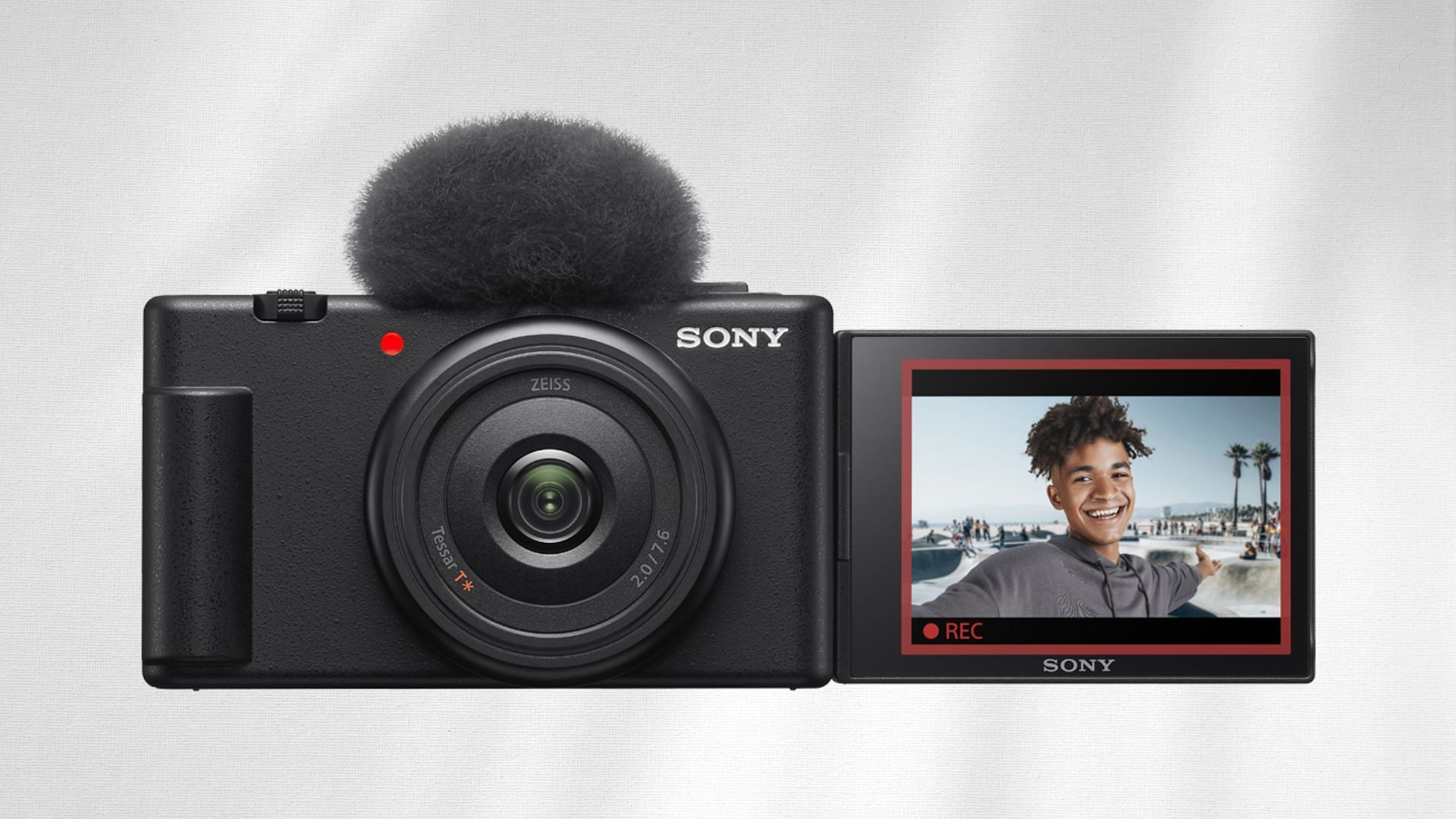 Sony ZV-1F Vlog Camera (Image via Sony)