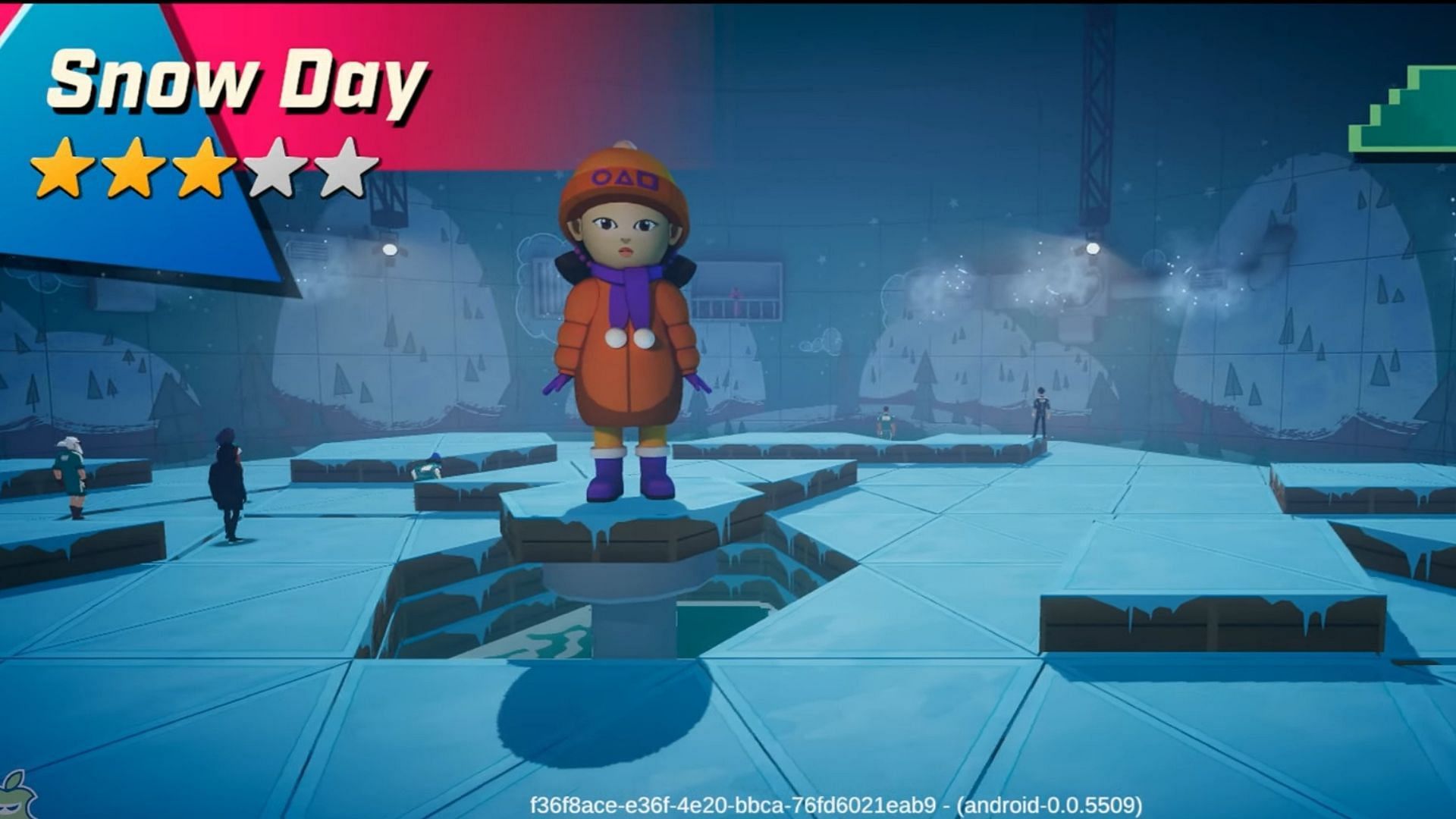 Snow Day in Squid Game: Unleashed (Image via Netflix, Inc.)