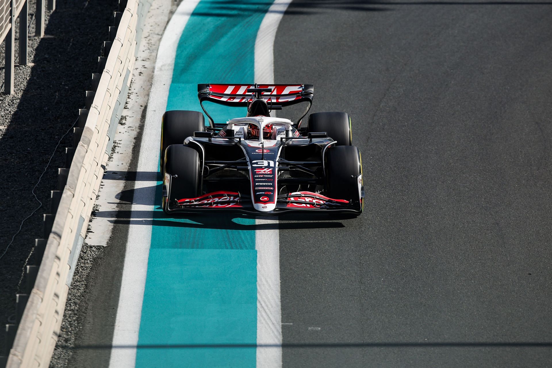 Esteban Ocon testing In Abu Dhabi - Source: Getty