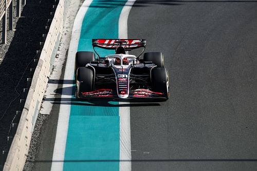 Esteban Ocon testing In Abu Dhabi - Source: Getty