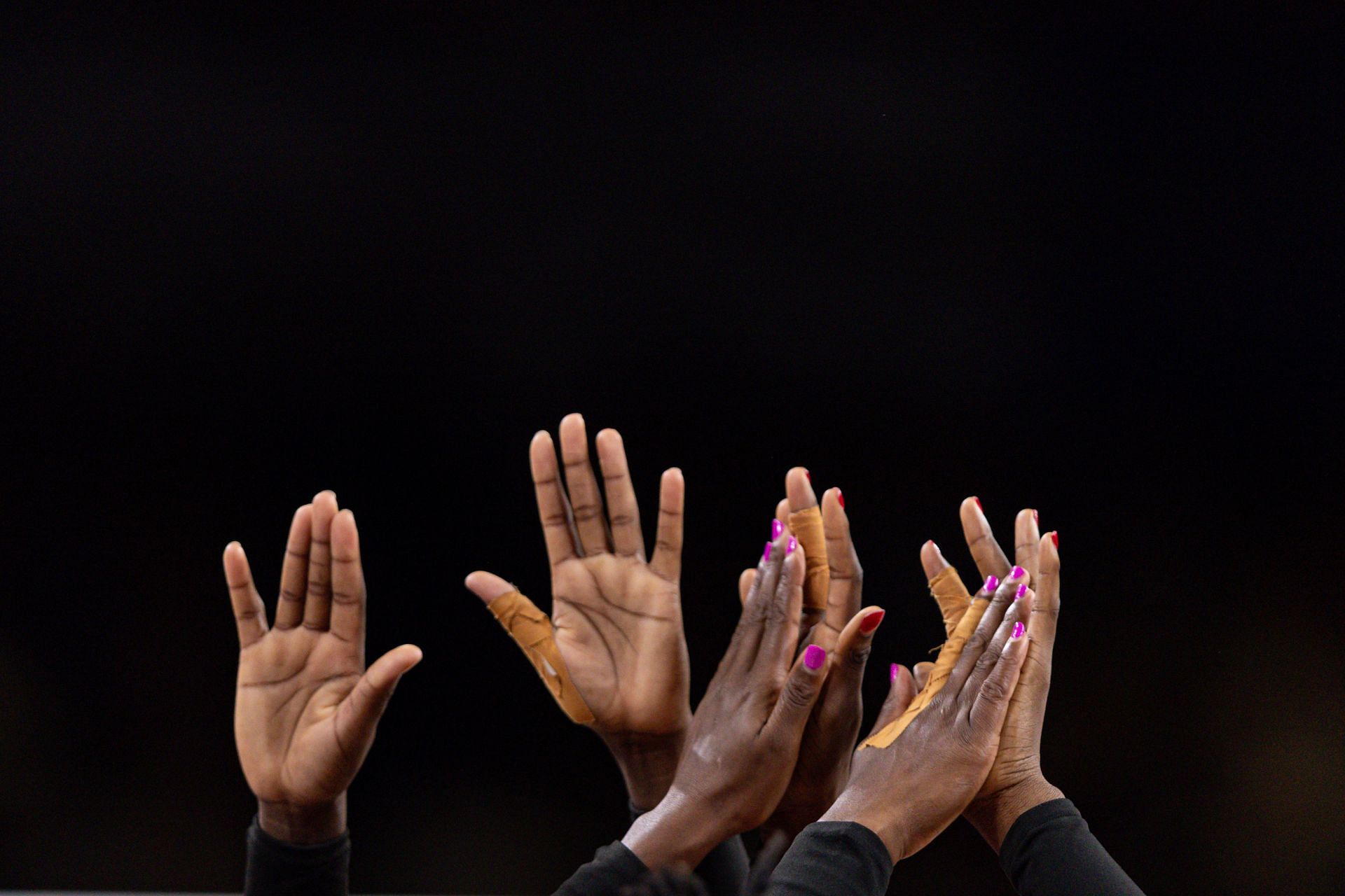 Kenyan women&#039;s volleyball team at the Olympic Games Paris 2024: (Source: Getty)