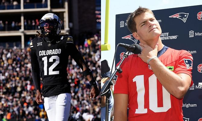 "Trav and Drake Maye? That’d be tough": Travis Hunter makes eye-catching Patriots pitch amid NFL draft rumors
