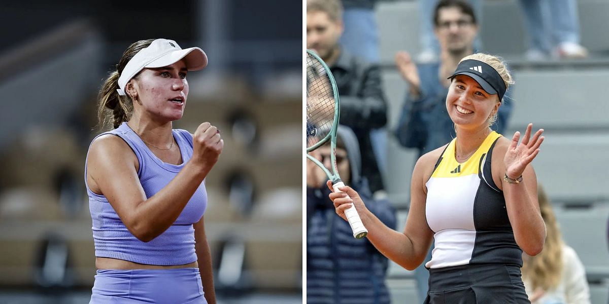 Sofia Kenin vs Clara Tauson is one of the second-round matches at the ASB Classic 2025. (Photos: Getty)