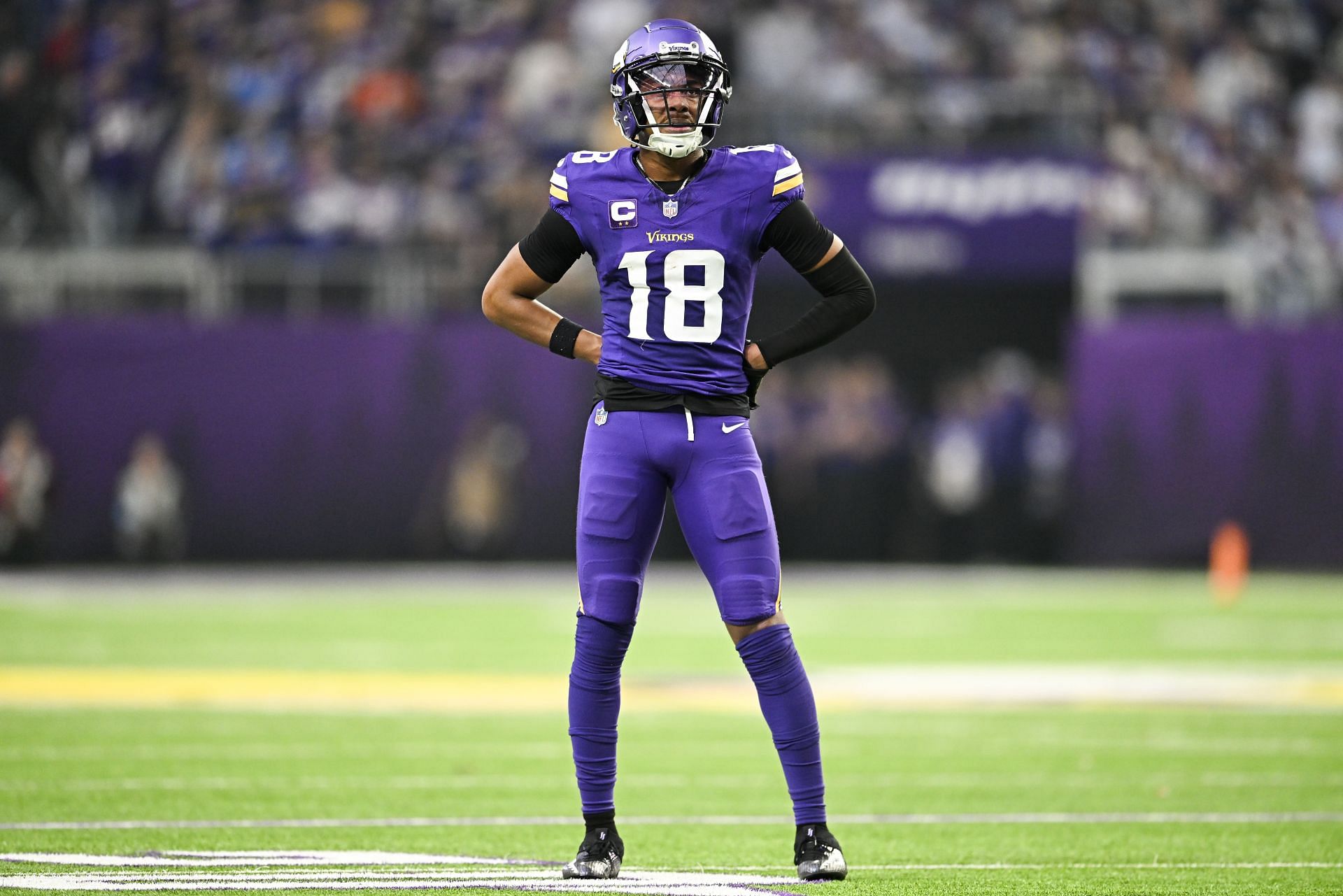 Minnesota Vikings WR Justin Jefferson - Source: Getty