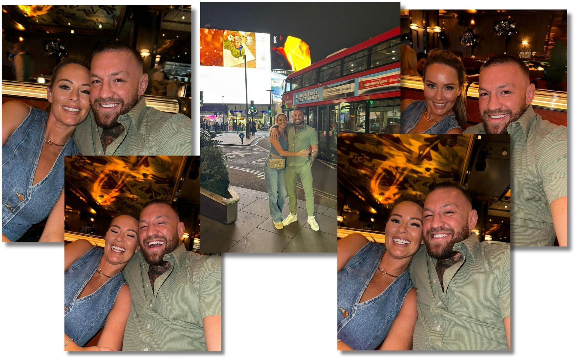 Dee Devlin shared pictures from a date night with Conor McGregor. [Image courtesy: @deedevlin1 via Instagram]