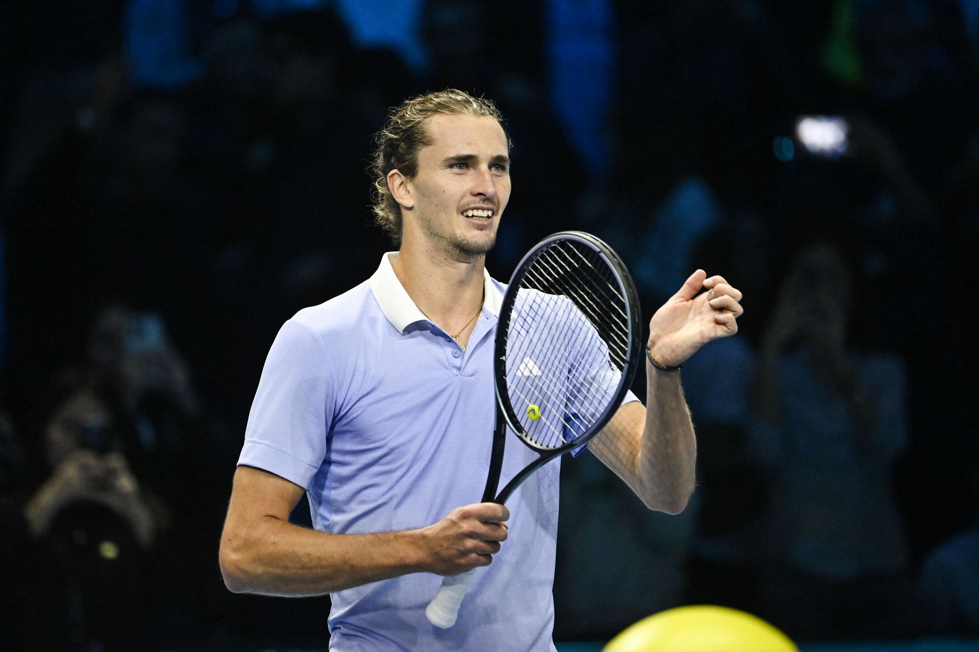 Alexander Zverev at the ATP Finals 2024. (Photo: Getty)