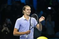 Alexander Zverev at the ATP Finals 2024. (Photo: Getty)
