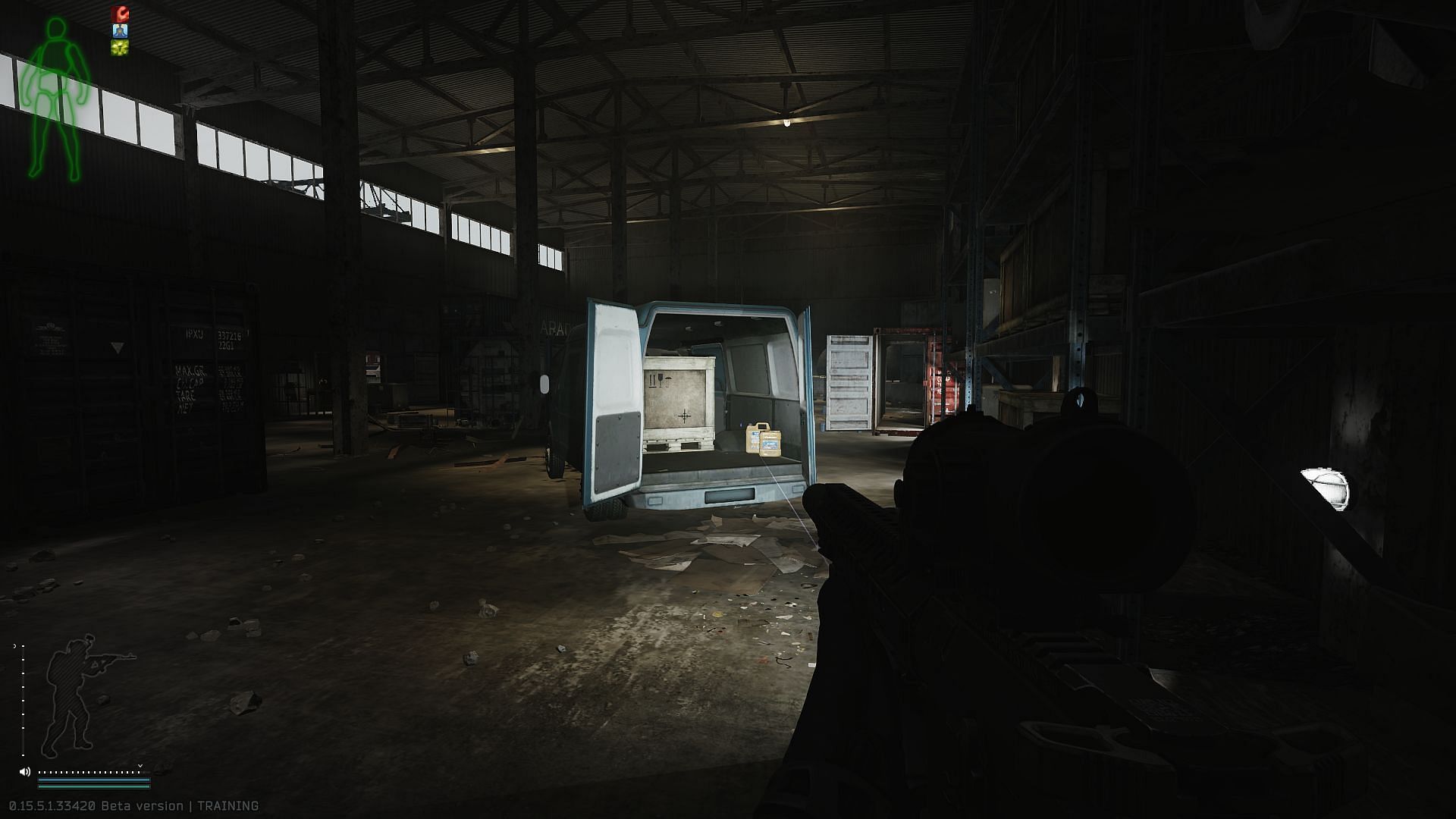 You can place the MS2000 Marker on the doors. (Image via Battlestate Games)