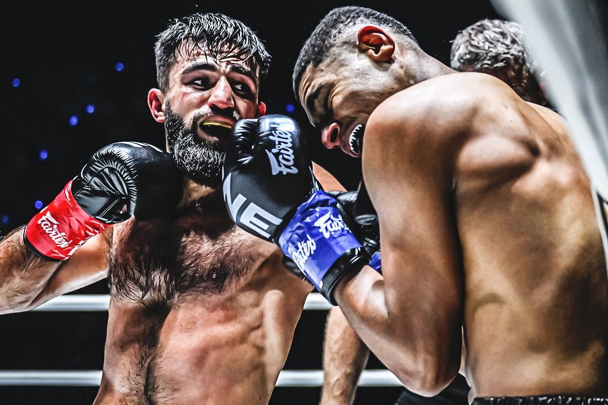 Marat Grigorian knocked out Abdelali Zahidi at ONE Friday Fights 92. [Photo via: ONE Championship]