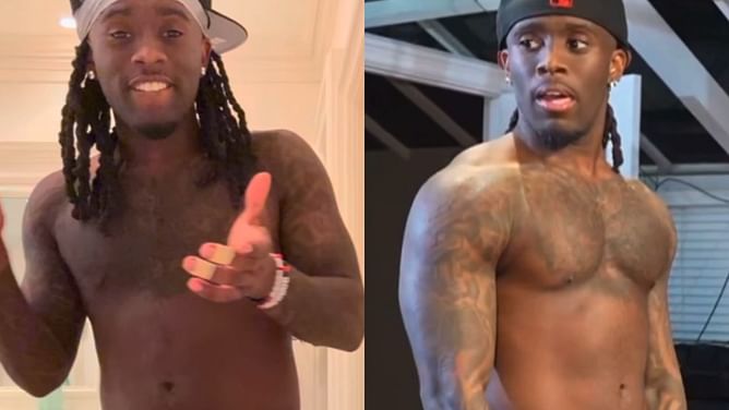 Kai Cenat shows off 30-day body transformation at the end of Mafiathon 2