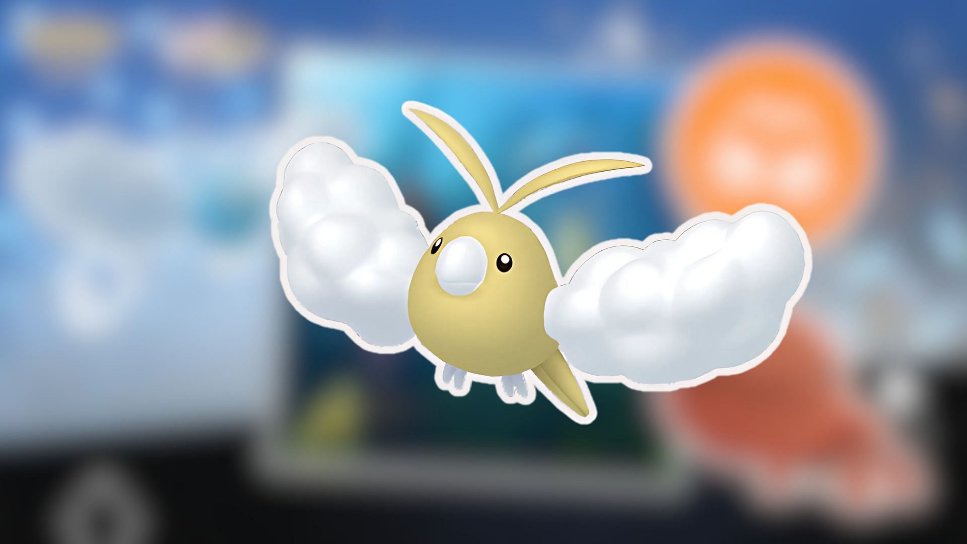 Shiny Swablu (Image via The Pokemon Company)