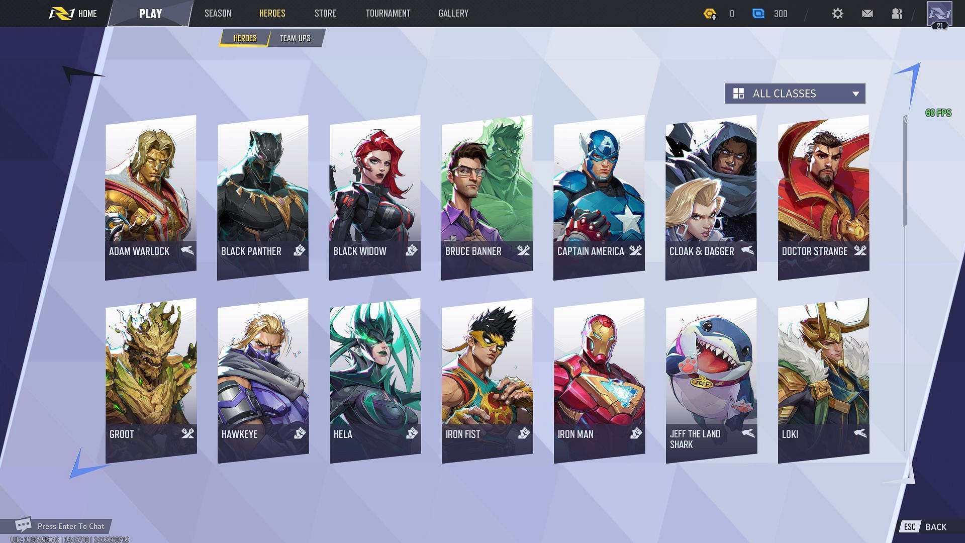 Heroes in Marvel Rivals (Image via NetEase Games)