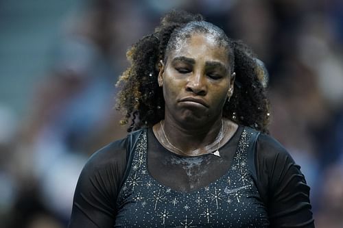 Serena Williams pictured at the 2022 US Open | Image Source: Getty